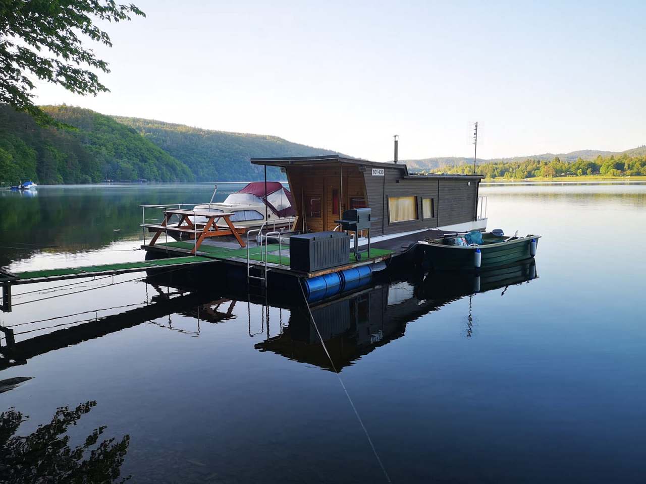 Cabin Hausbot Slapy Chotilsko - Kobylníky
