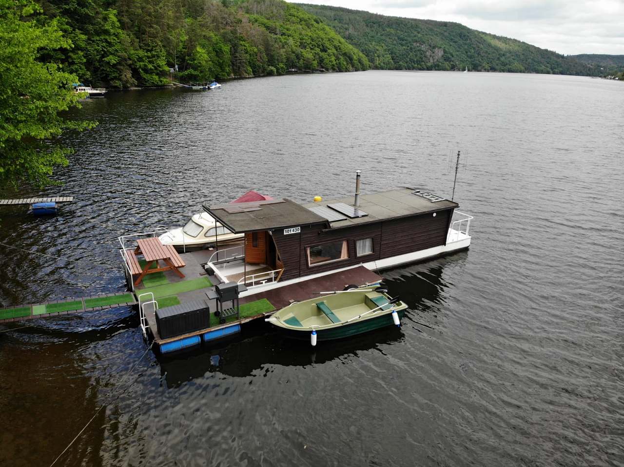 Cabin Hausbot Slapy Chotilsko - Kobylníky