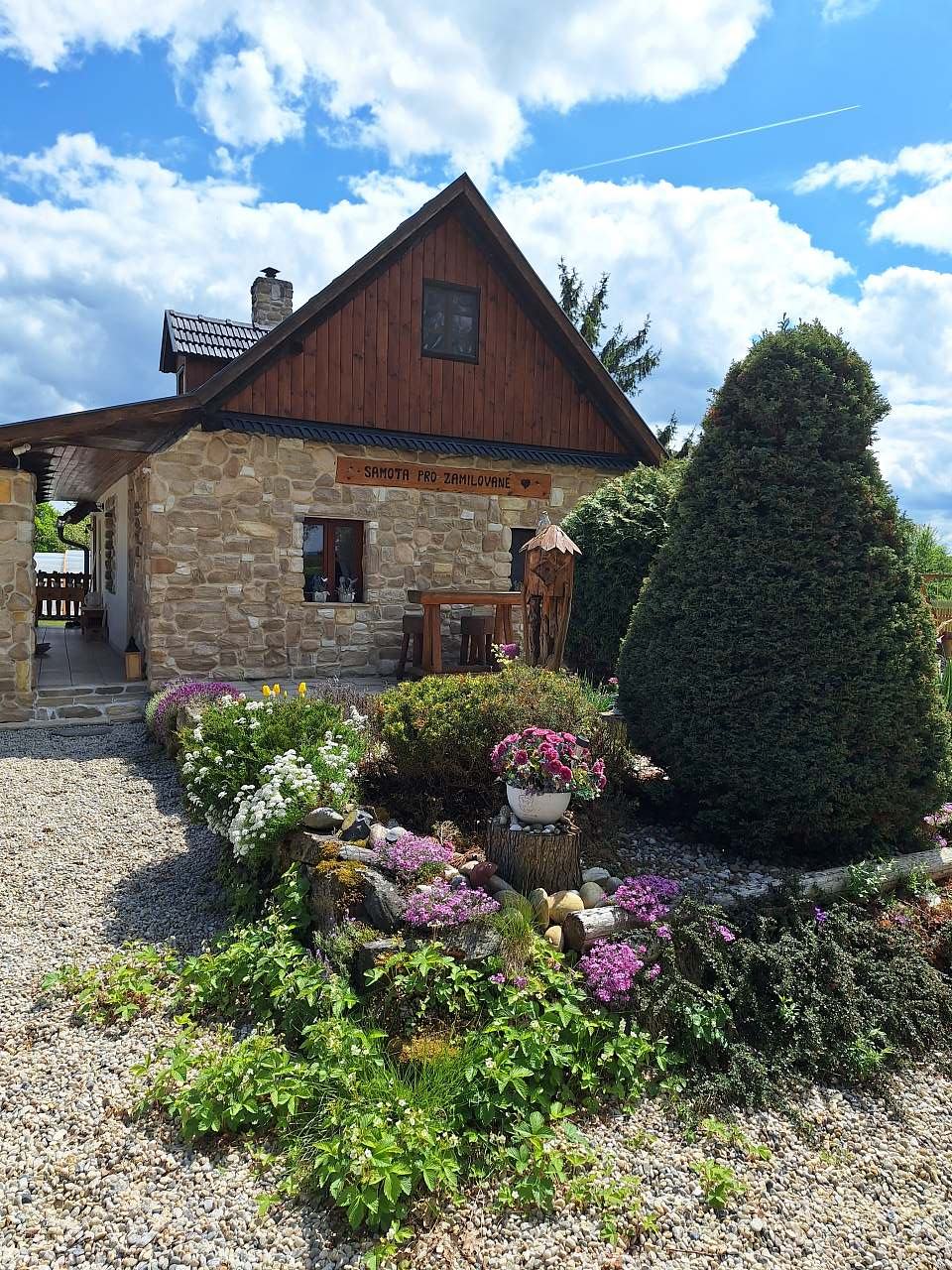 Cottage Samota pro zamilované Kamenný ujezd - Milíkovice