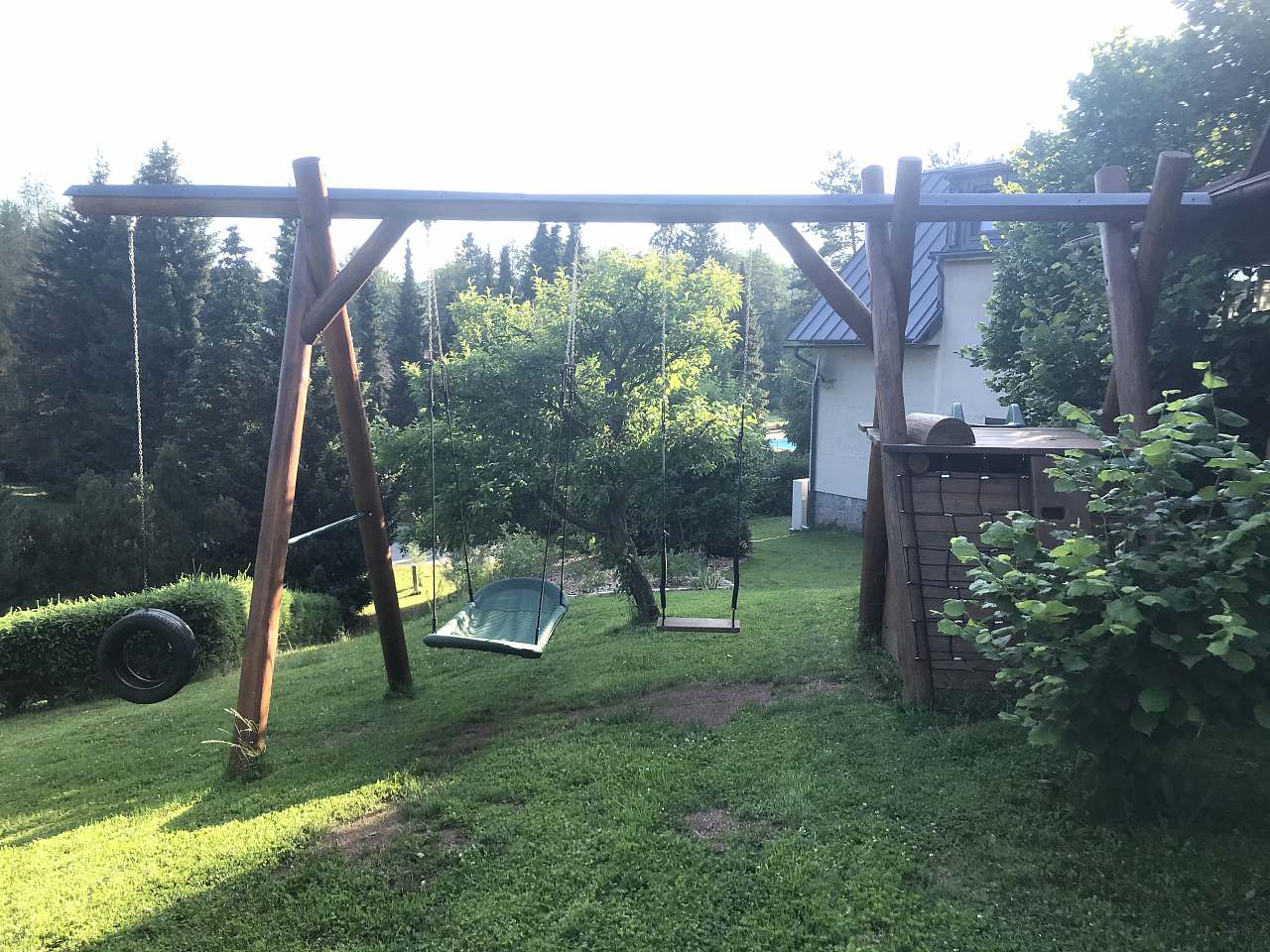Accommodation v rodinném domě se zahradou Písečná u Žamberka