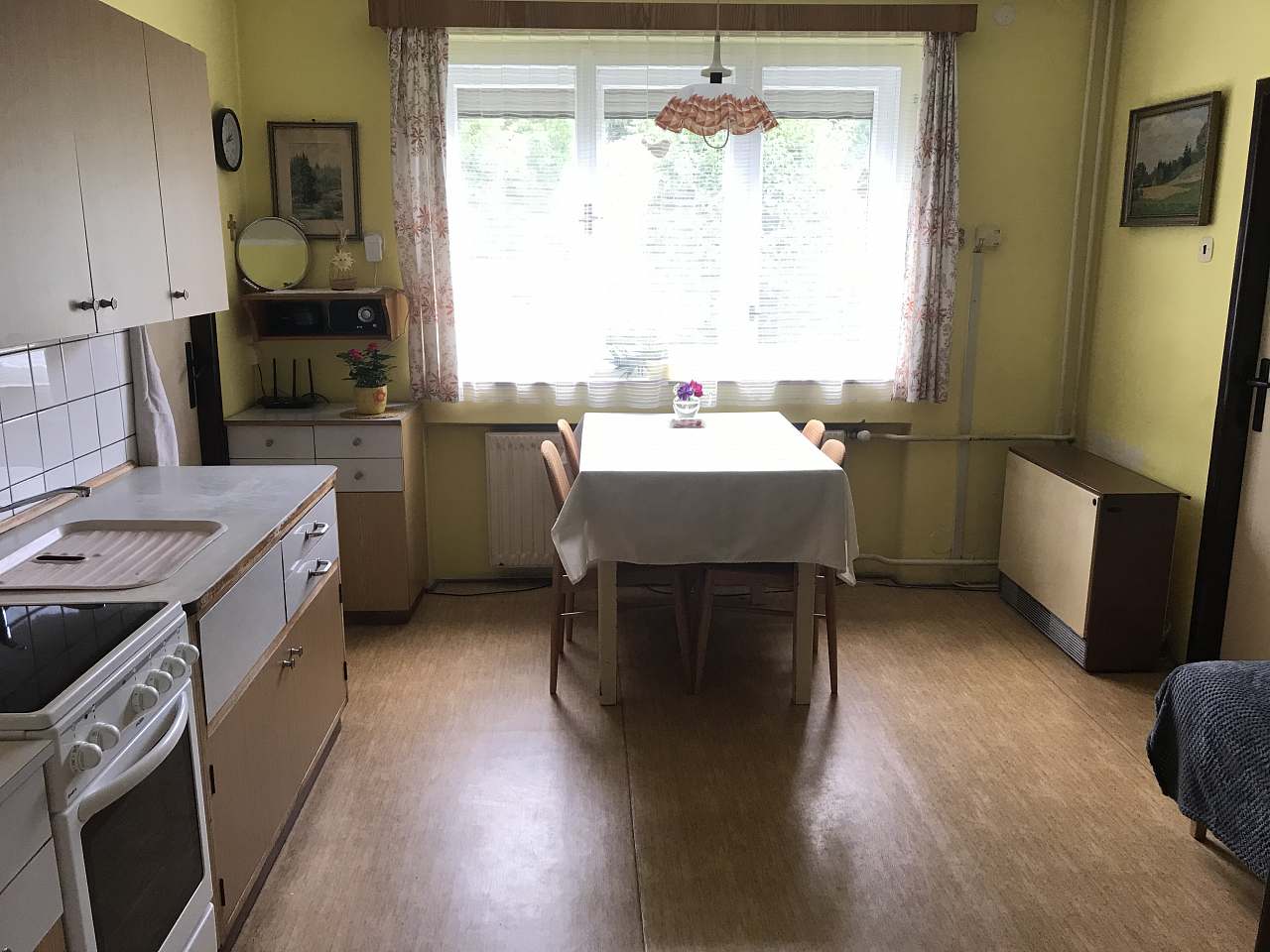 Accommodation v rodinném domě se zahradou Písečná u Žamberka