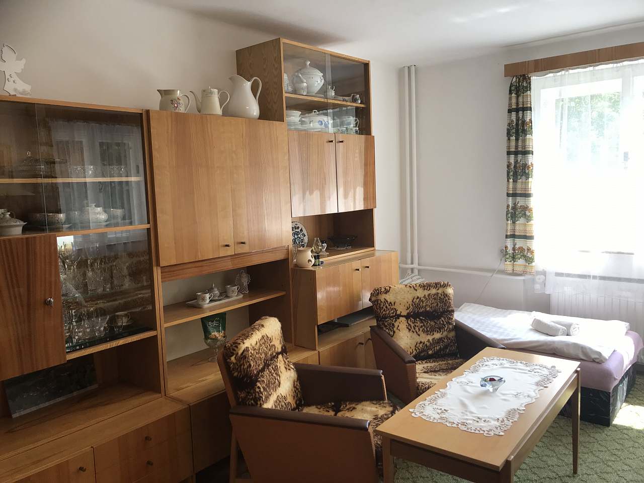 Accommodation v rodinném domě se zahradou Písečná u Žamberka