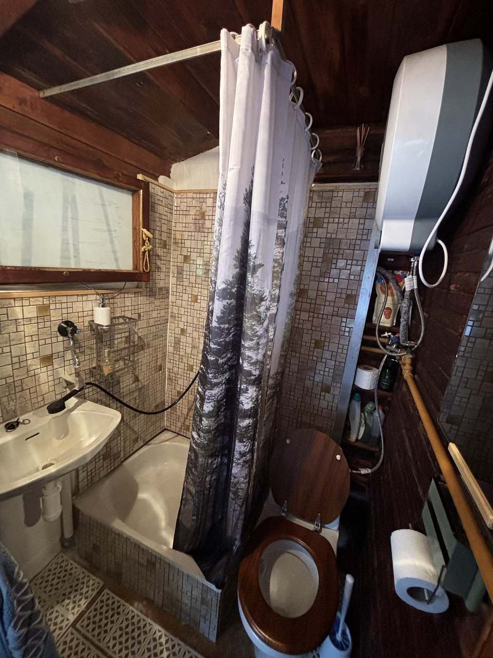 Cabin Retro chata u jezera Lhota