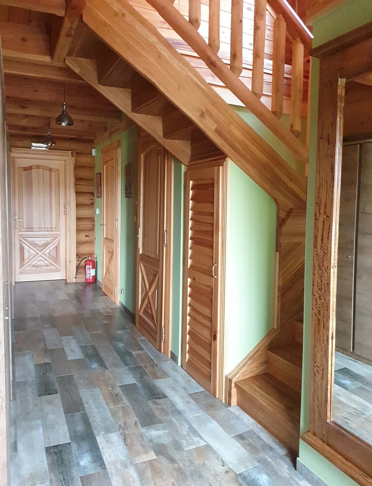 Log Cabin Ranč v Buši Čím