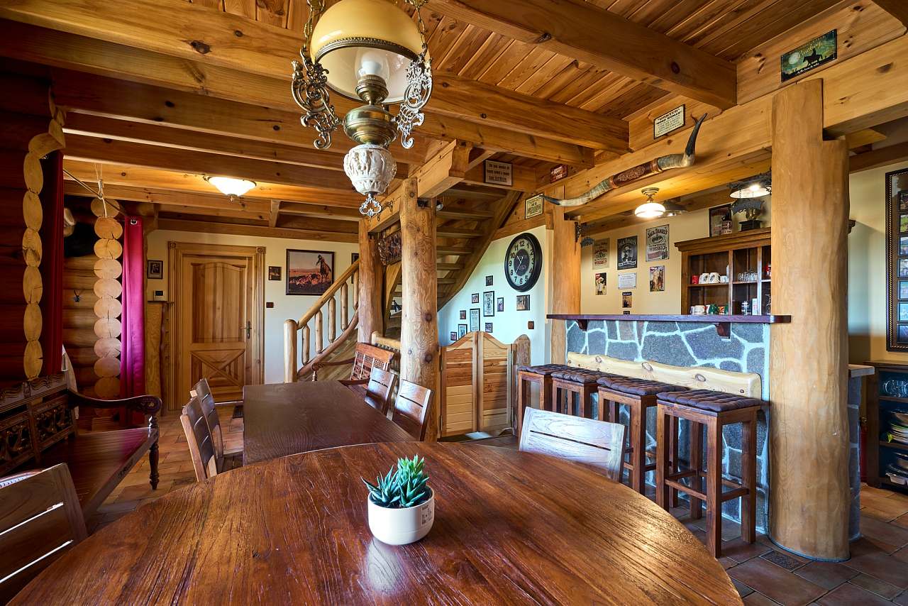 Log Cabin Ranč v Buši Čím