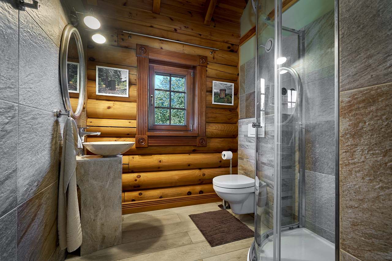 Log Cabin Ranč v Buši Čím