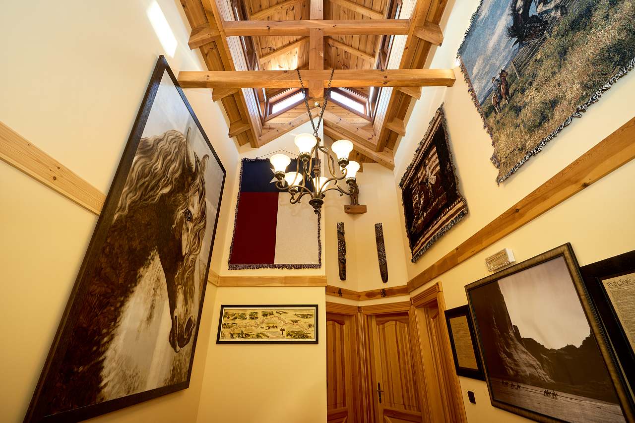 Log Cabin Ranč v Buši Čím
