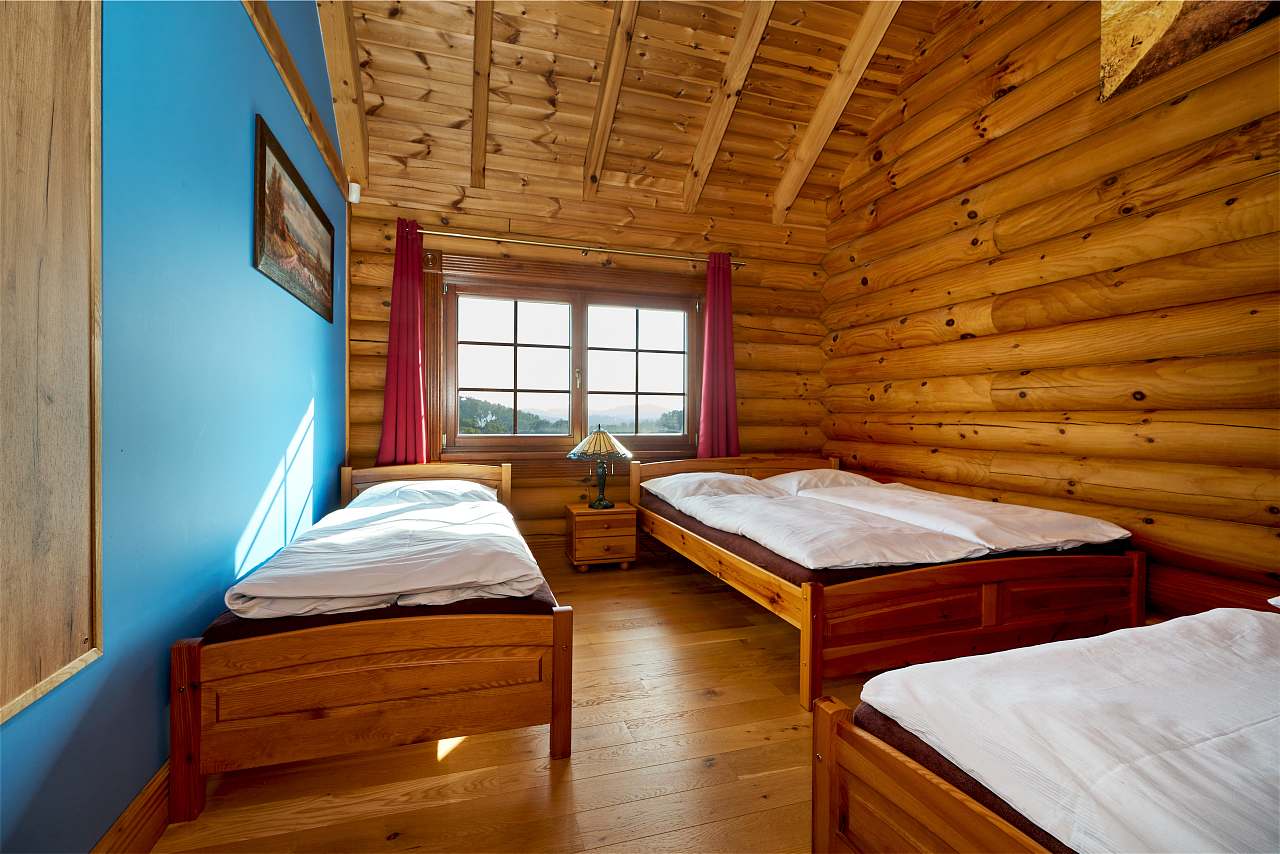 Log Cabin Ranč v Buši Čím