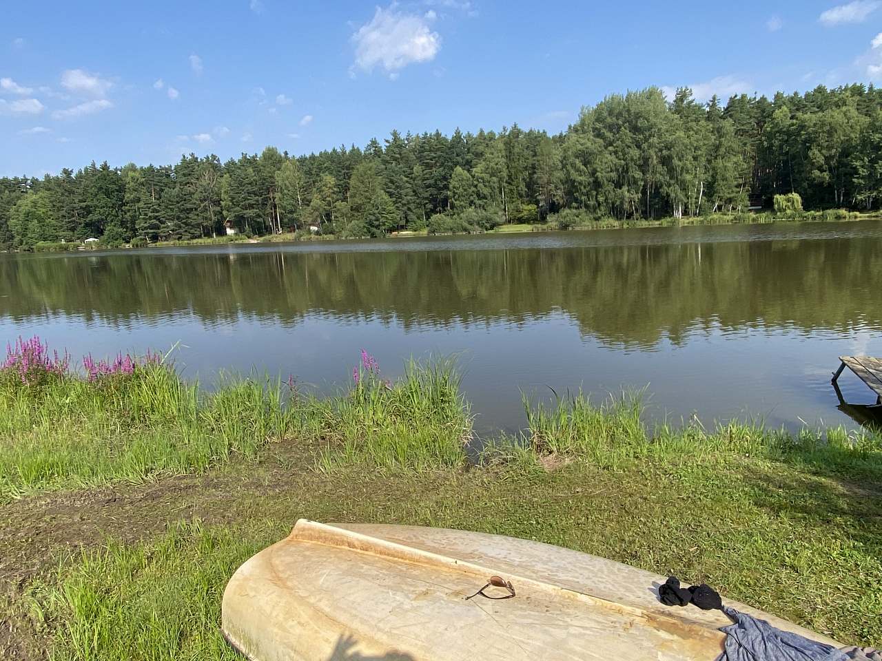 Cabin u Spolského rybníka Spolí