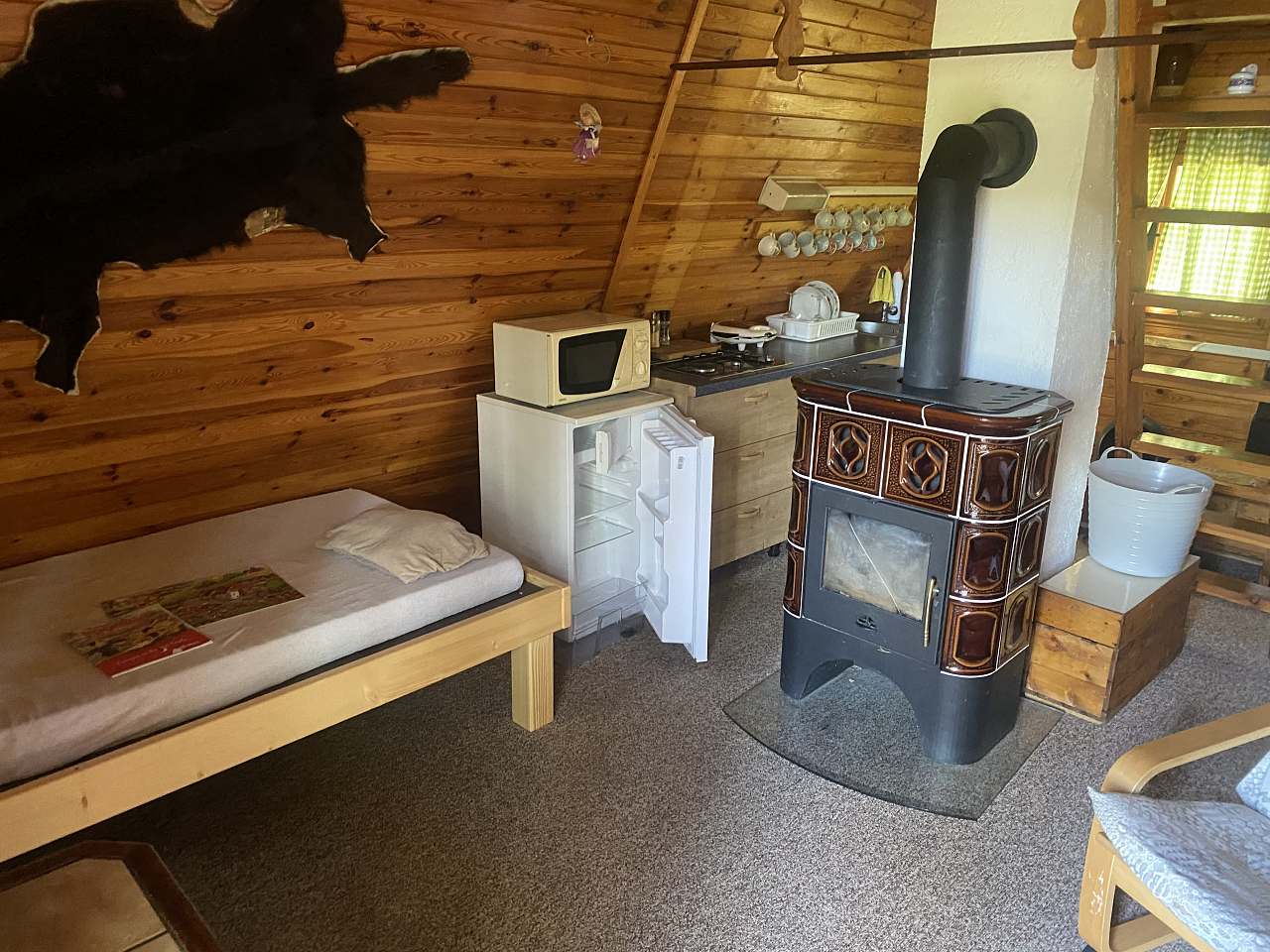 Cabin u Spolského rybníka Spolí