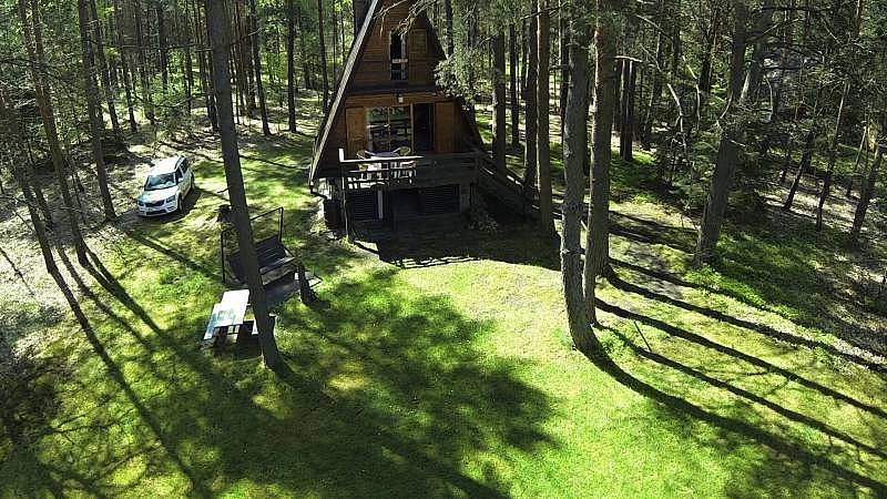 Cabin u Spolského rybníka Spolí