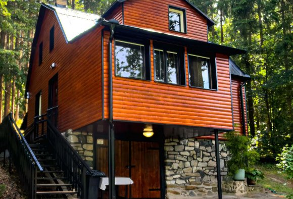 Cabin u řeky Lužnice (pod Stádleckým mostem 2)